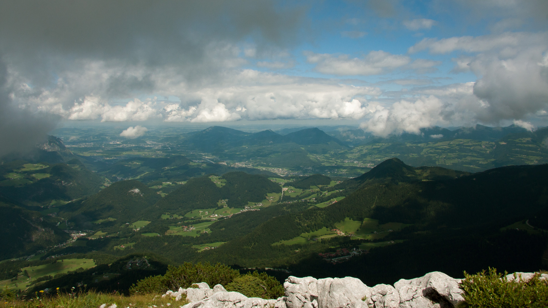 Blick ins Salzburger Land