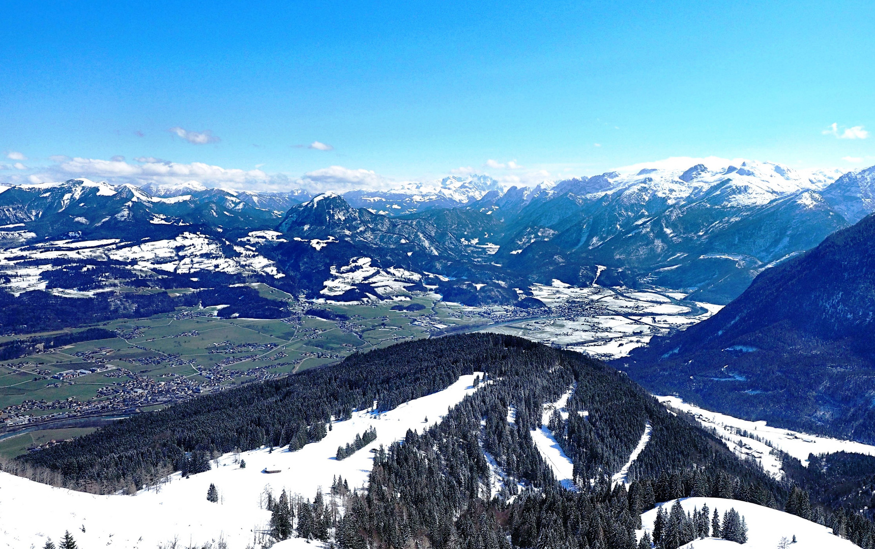 Blick ins Salzburger Land