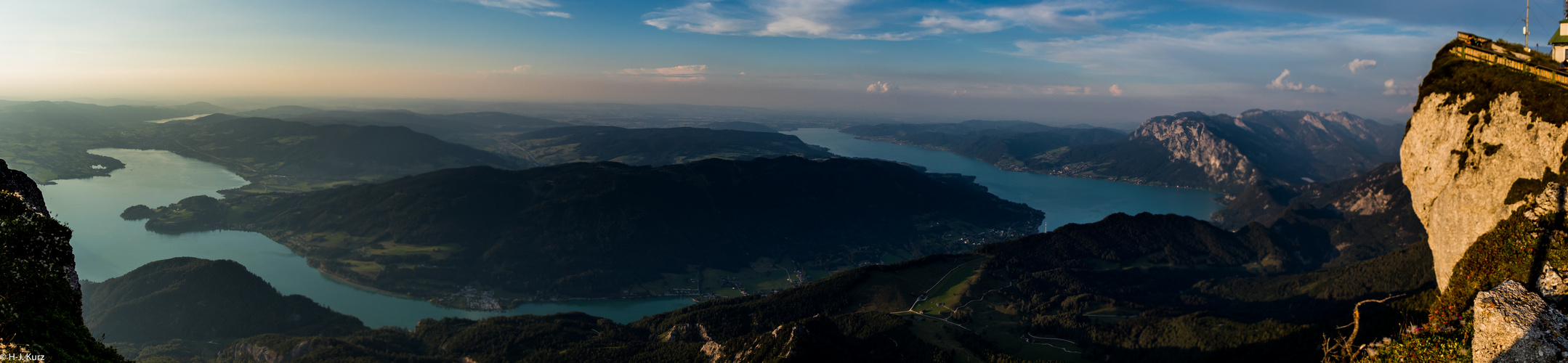 Blick ins Salzkammergut