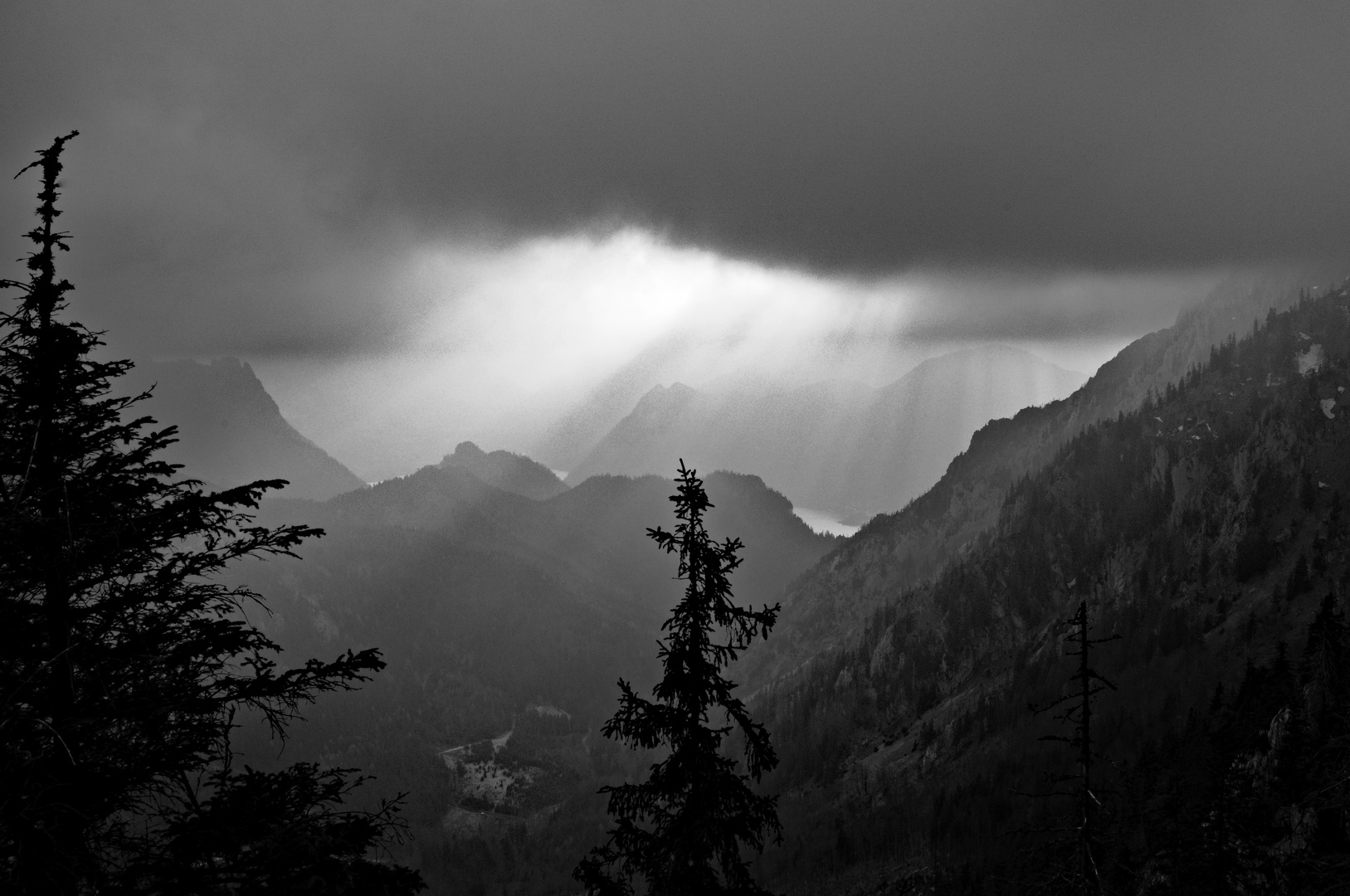 Blick ins Salzkammergut