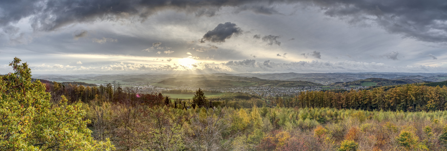 Blick ins Sauerland