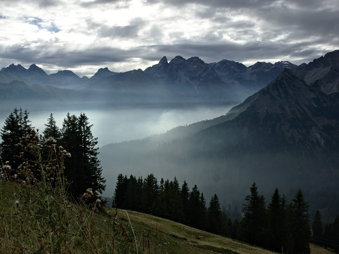 Blick ins Stillachtal