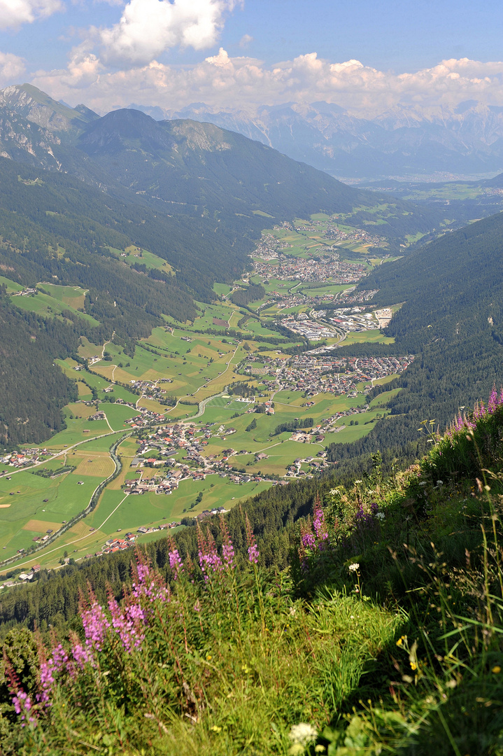 Blick ins Stubaital