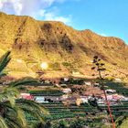 Blick ins Tal - Hermigua, La Gomera