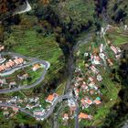 Blick ins Tal im Hinterland auf Madeira-Funchal