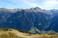 Blick ins Tal nach Gaschurn…