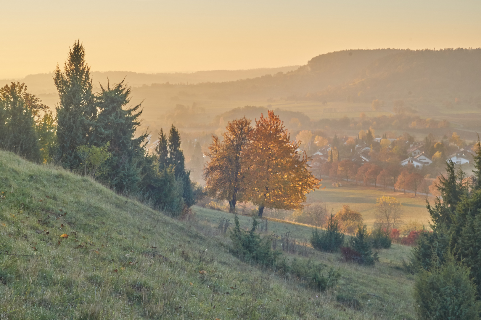 Blick ins Tal - Rottenburg Wurmlingen