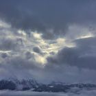 Blick ins Tal und die Berge gegenüber... Fiss/Tirol