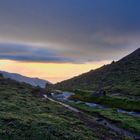 Blick ins Tal, Vallecitos, Argentinien