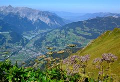 Blick ins Tal von der Wormser Hütte…