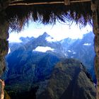 Blick ins Tal von Machu Picchu