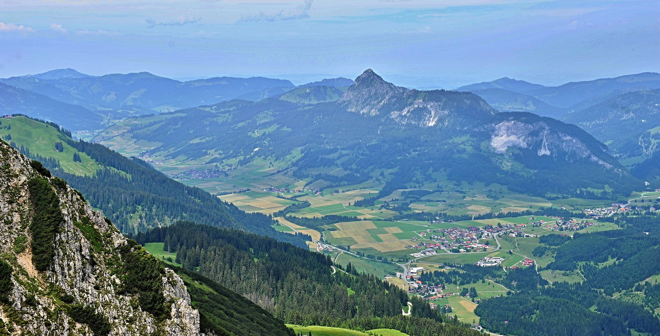 Blick ins Tannheimer Tal