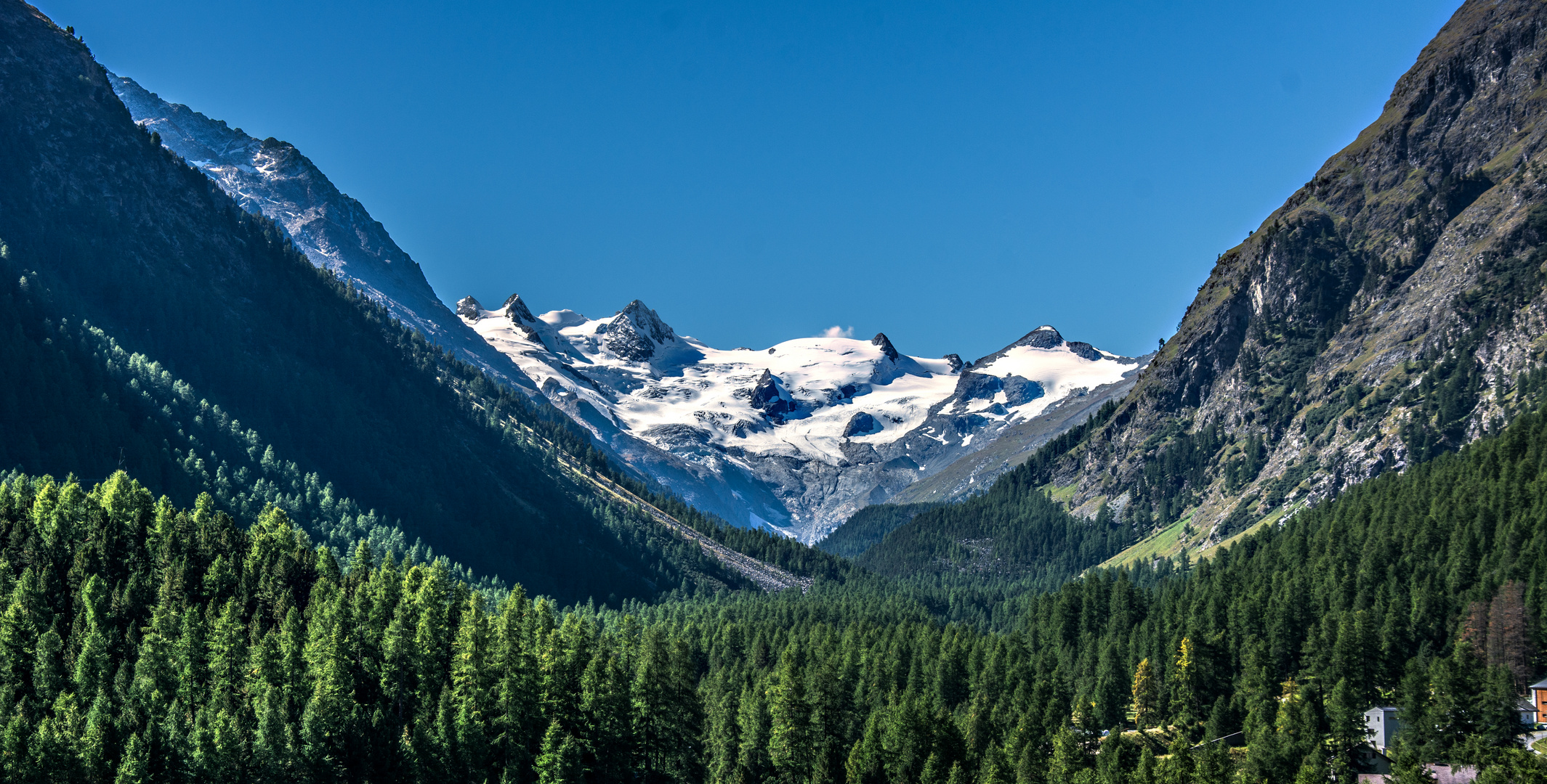 Blick ins Val Roseg