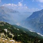 Blick ins Valbona-Tal von Kuji Rrogamit