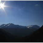 Blick ins Valle di Fassa