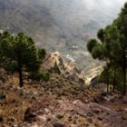 Blick ins Valle Gran Rey, La Gomera