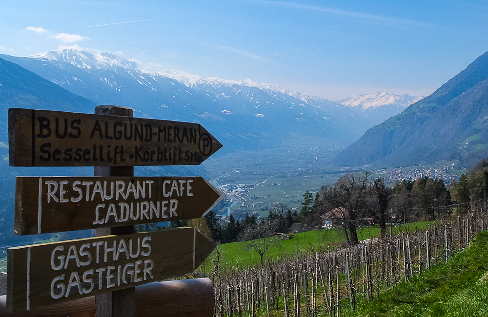 Blick ins Vinschgau