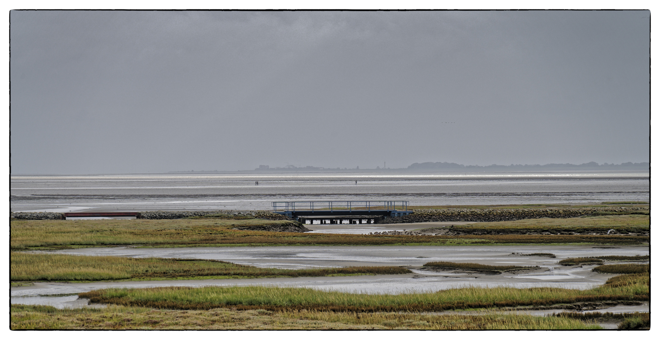 Blick ins Watt vor Wangerooge