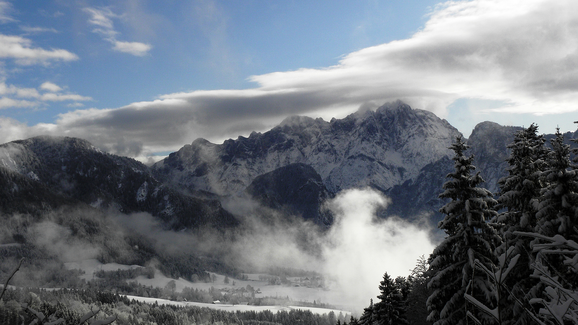 Blick ins Xeis zu Silvester