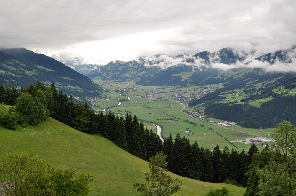 Blick ins Zillertal