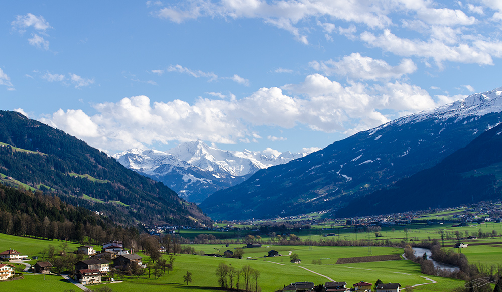 Blick ins Zillertal