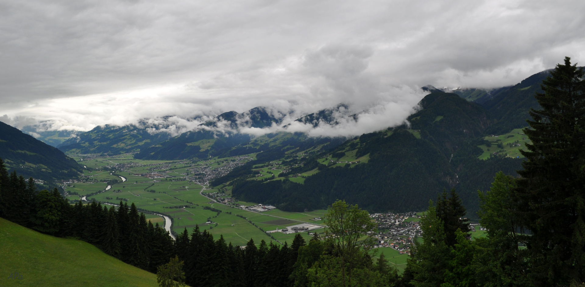 Blick ins Zillertal