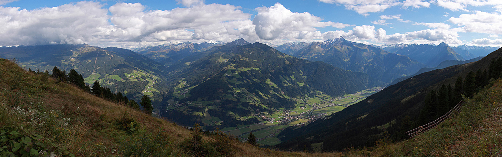 Blick ins Zillertal