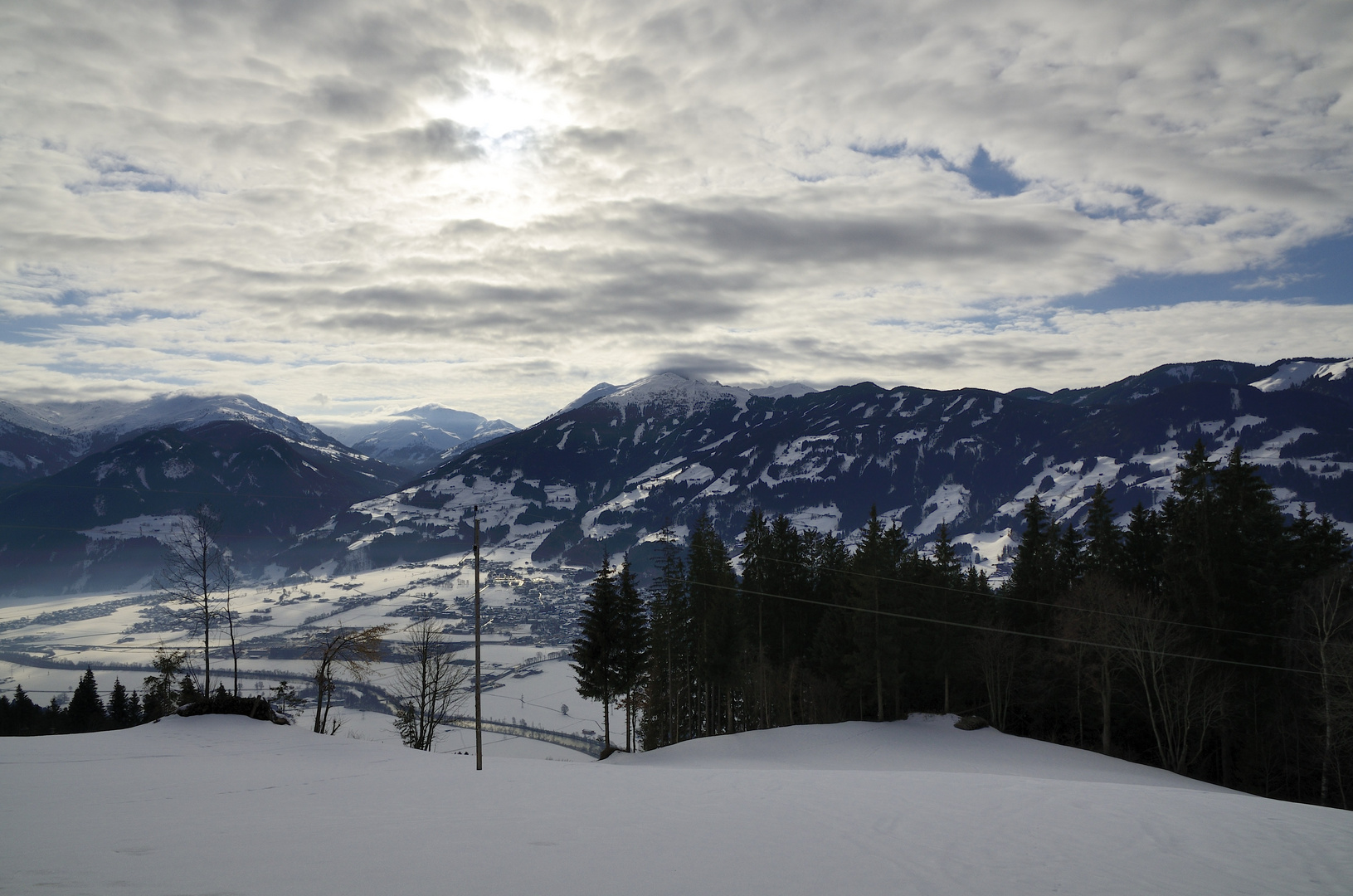 Blick ins Zillertal