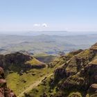 Blick in/von den Drakensberge
