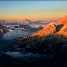 Blick Morgens von Dürrenstein