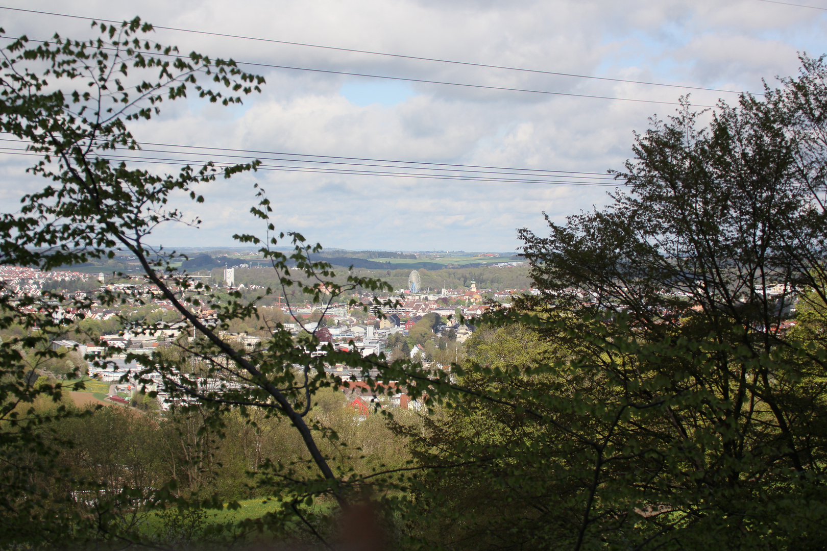 Blick nach Aalen mit 50mm