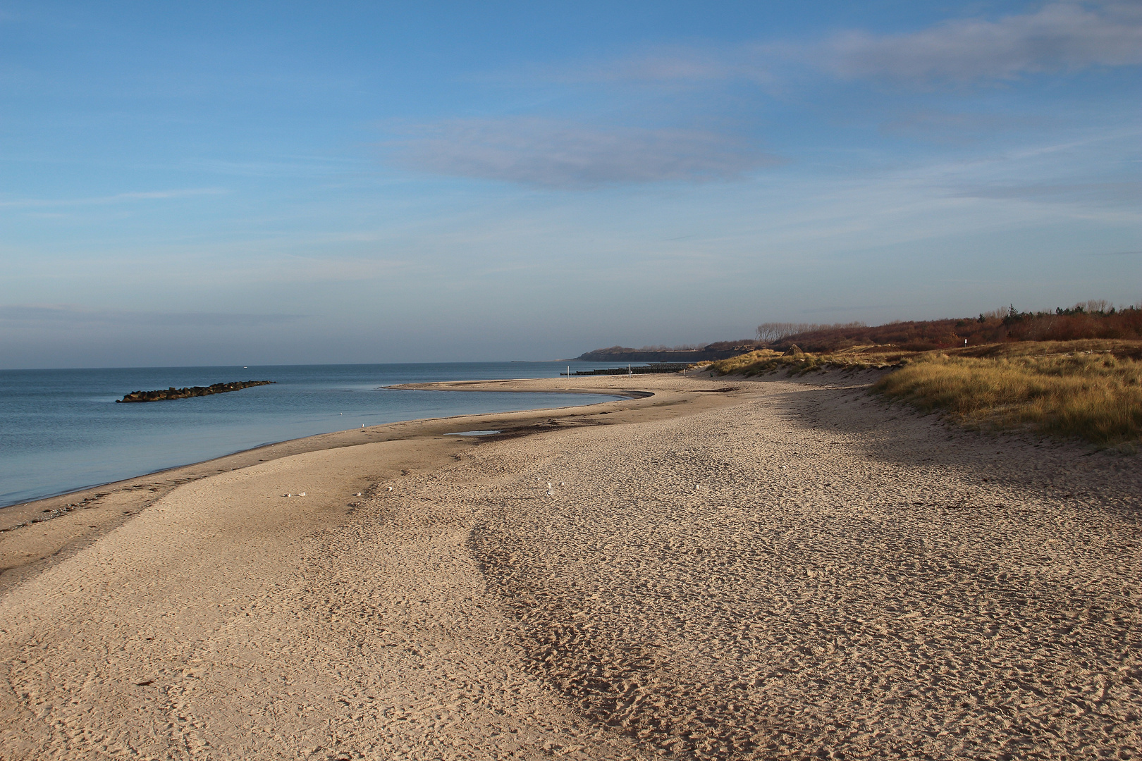 Blick nach Ahrenshoop