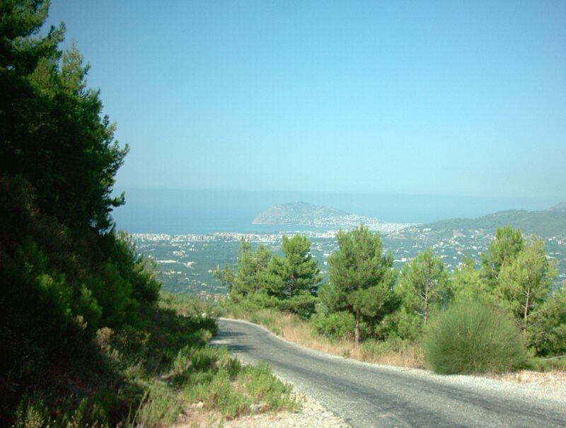 Blick nach Alanya