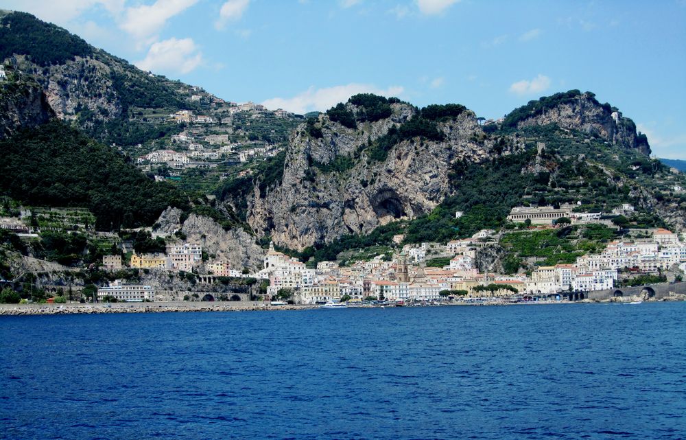 Blick nach Amalfi