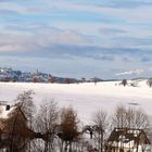 Blick nach Augustusburg bei Chemnitz