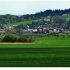 Blick nach Auleben in Thüringen