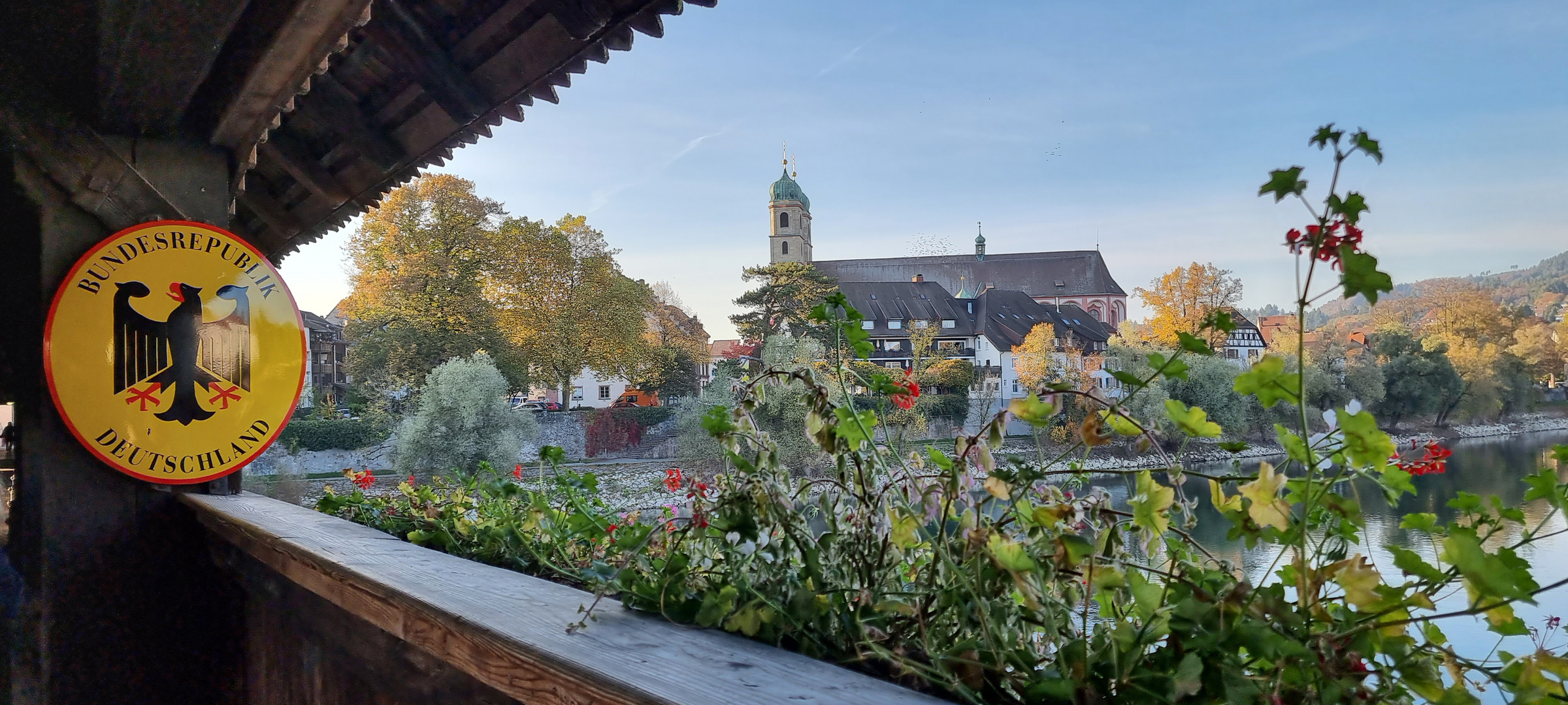 Blick nach Bad Säckingen 