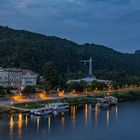 Blick nach Bad Schandau