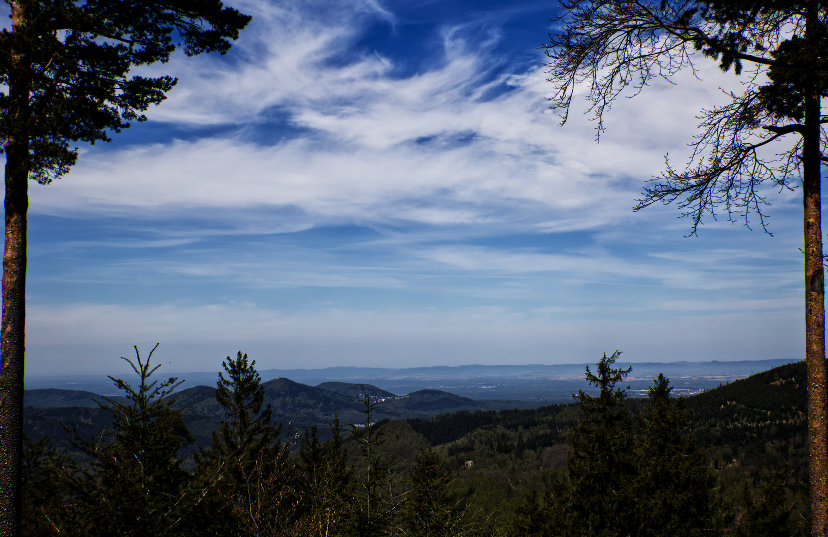 Blick nach Baden