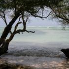 Blick nach Bali GILI TRAWANGAN Lombok