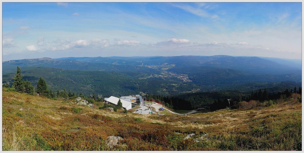 Blick nach Bayerisch Eisenstein