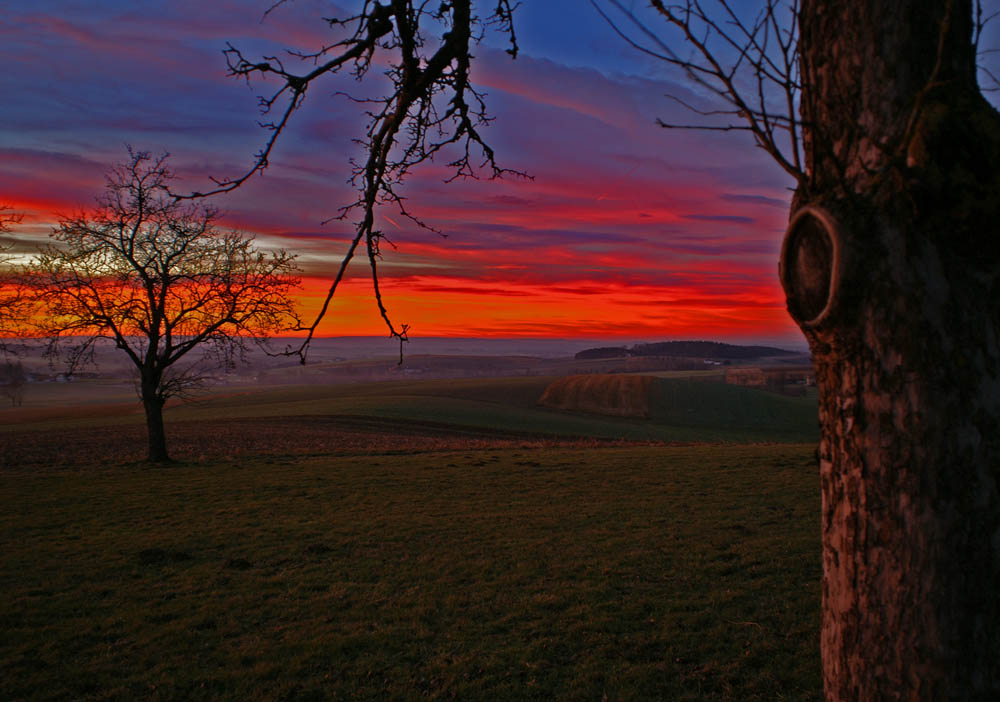 Blick nach Bayern