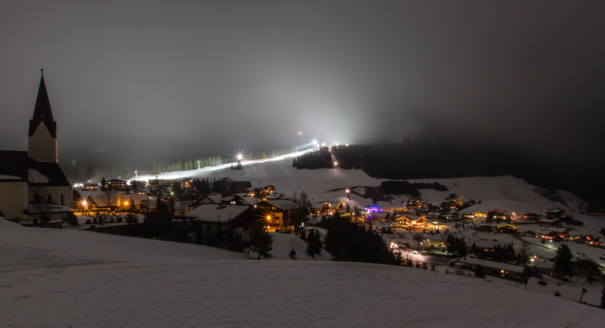 Blick nach Berwang