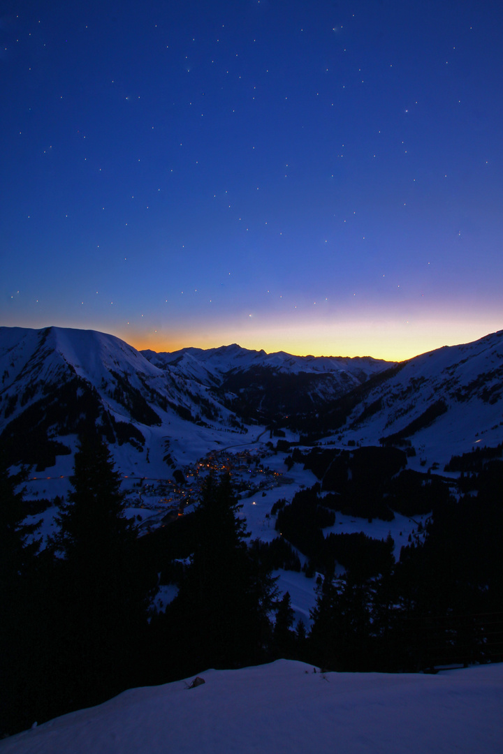 Blick nach Berwang