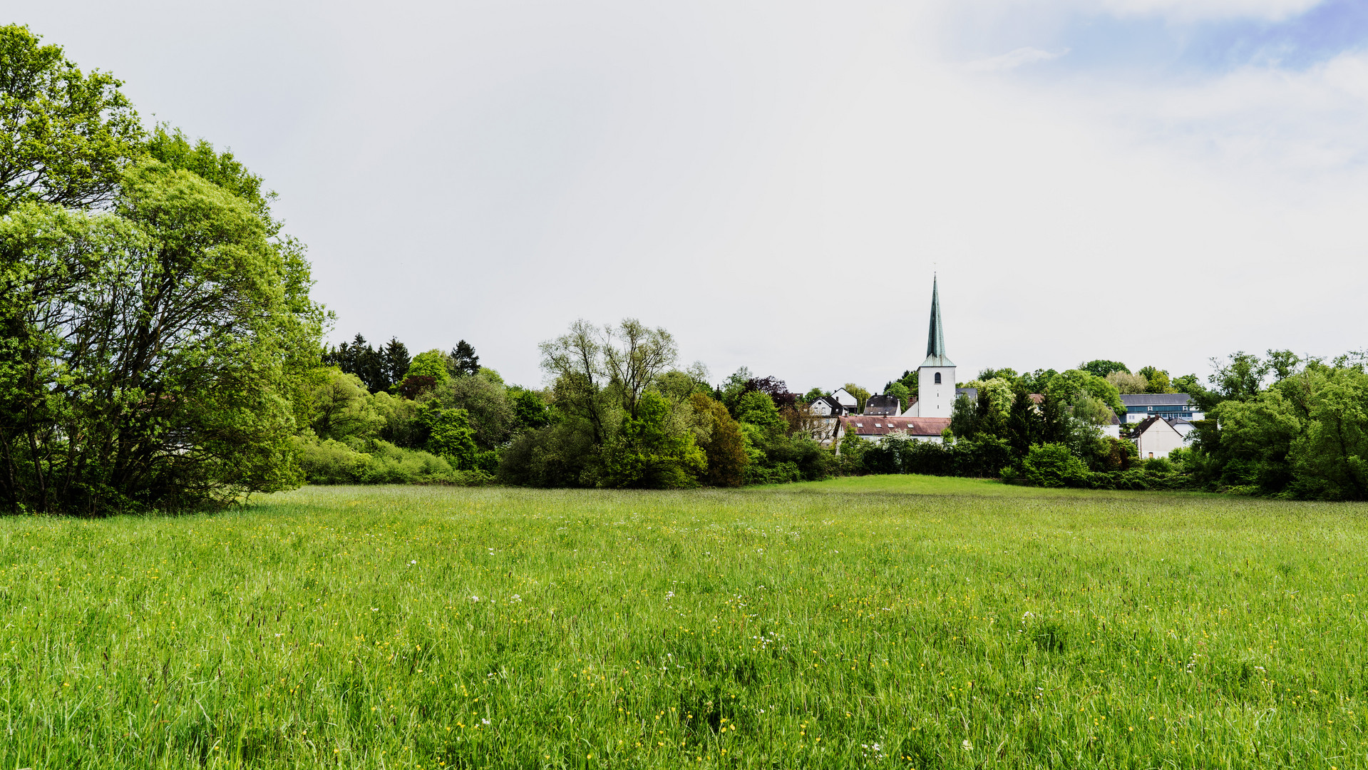 Blick nach Bilsdorf