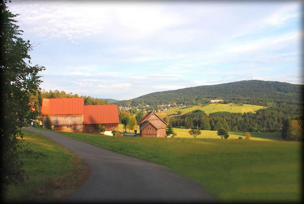 Blick nach Bischofsgrün