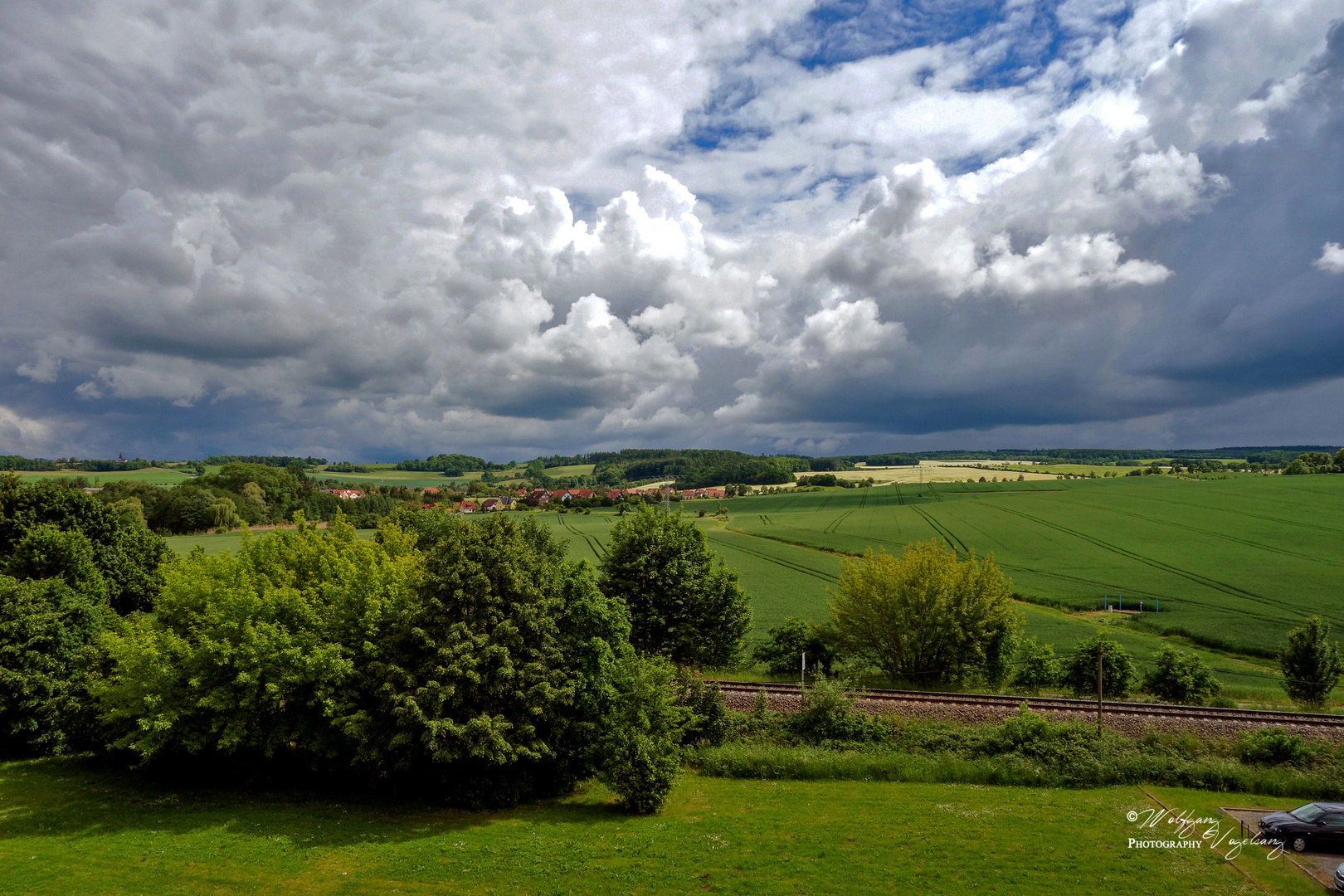 Blick nach Bodelwitz