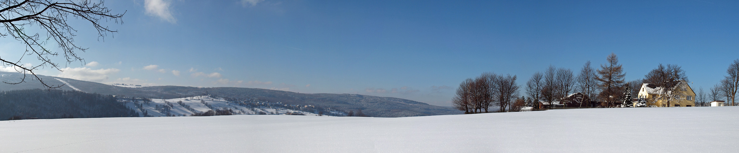 Blick nach Böhmen