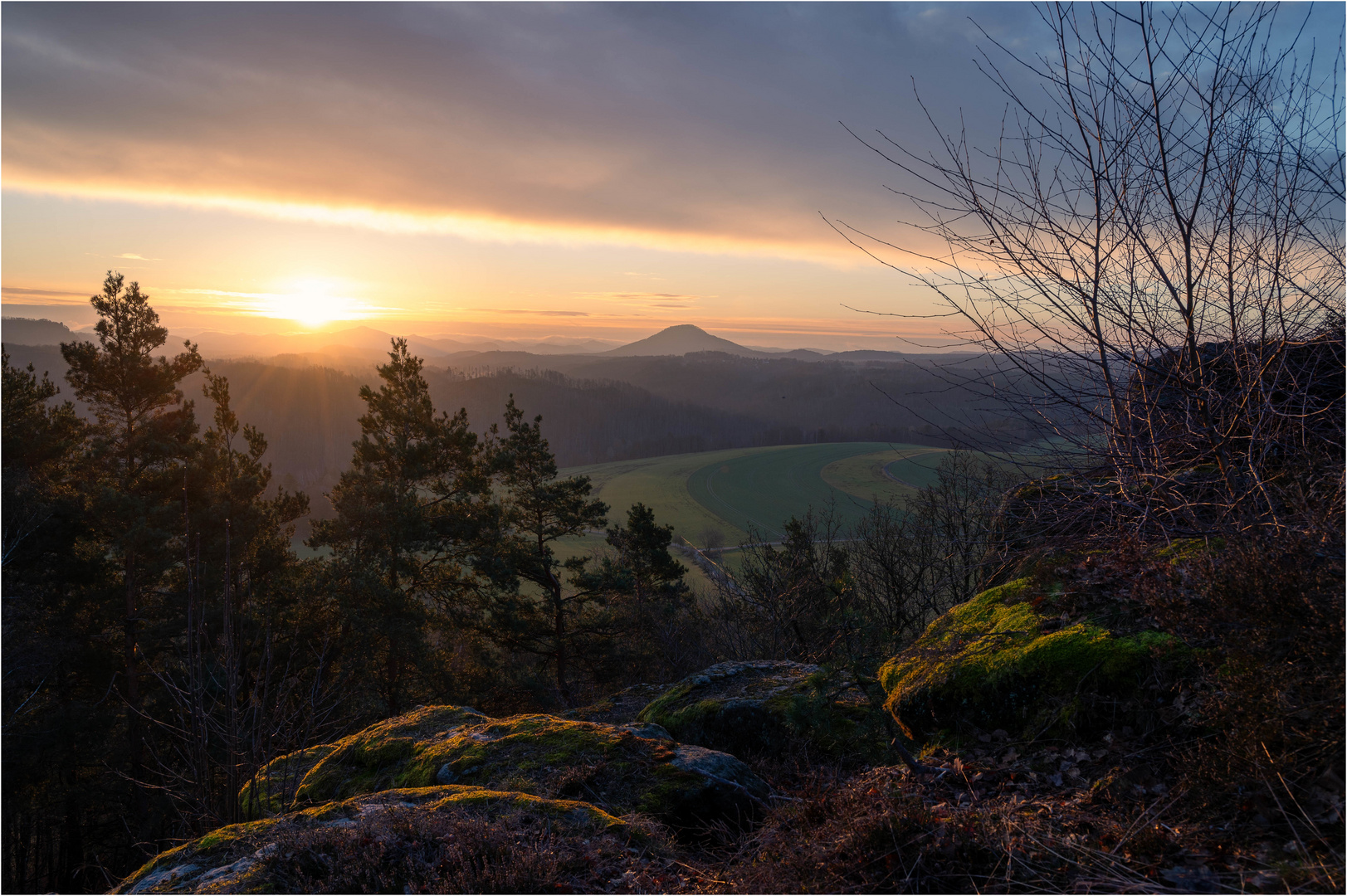 Blick nach Böhmen