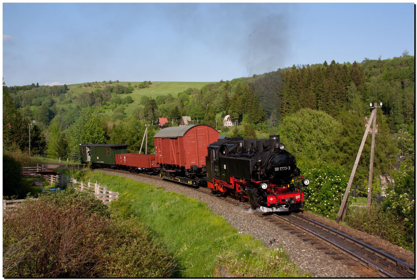 Blick nach Böhmen